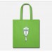 Funny Logic Student Gift Idea Lime Green Tote Bag